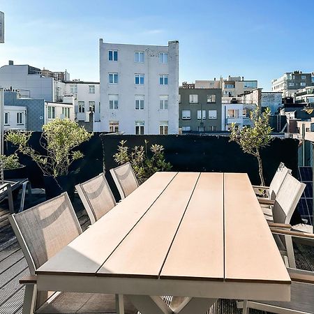 Modern Appartement Centrum Oostende Met Enorm Dakterras Kültér fotó