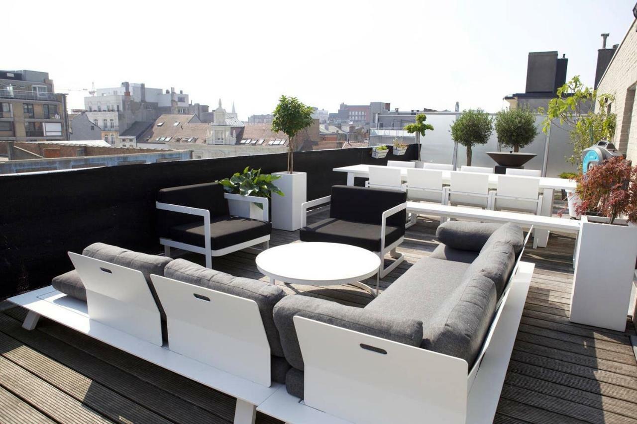 Modern Appartement Centrum Oostende Met Enorm Dakterras Kültér fotó